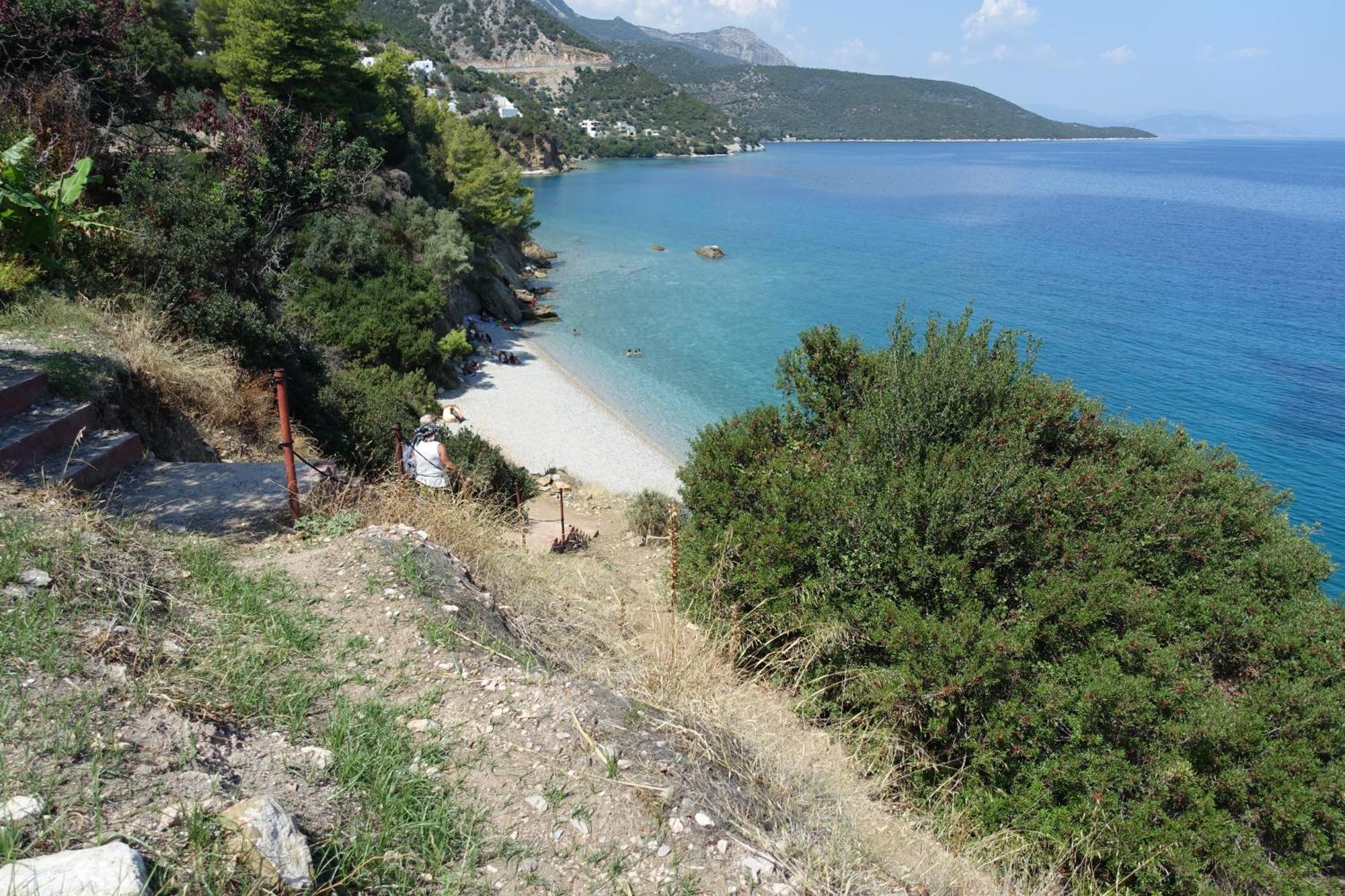 Studio In Villa In Kalloni Direkt Am Meer Luaran gambar